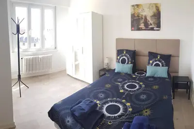 Un ou plusieurs lits dans un hébergement de l'établissement Le nid des cigognes à Colmar centre, proche gare, marchés de Noël