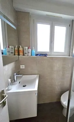 Salle de bains dans l'établissement Le nid des cigognes à Colmar centre, proche gare, marchés de Noël
