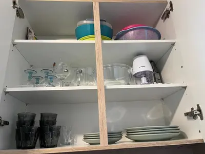 Cuisine ou kitchenette dans l'établissement Studio entre forêt et vignoble !