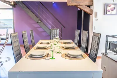 Plan de l'établissement Appartement cosy et spacieux, 4 ch, parking - centre - Les Vieux Toits de Riquewihr