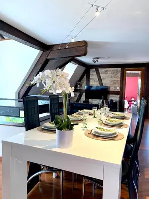 Plan de l'établissement Appartement cosy et spacieux, 4 ch, parking - centre - Les Vieux Toits de Riquewihr