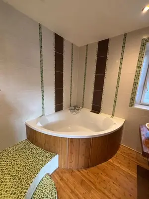 Salle de bains dans l'établissement Le Cocon du bord de l'Ill