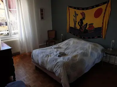 Un ou plusieurs lits dans un hébergement de l'établissement Colmar St Joseph, 2 pièces