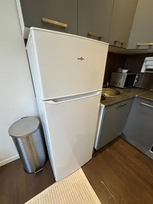 Cuisine ou kitchenette dans l'établissement Le 11 - Joli F2 rénové, Mulhouse centre - stationnement gratuit