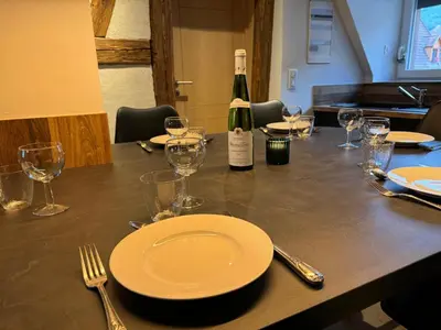 Boissons dans l'établissement Gite premium, au Cœur de l'Ours
