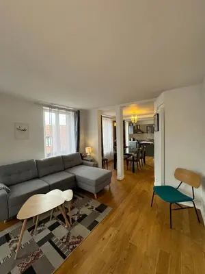 Coin salon dans l'établissement Appartement de Standing Hypercentre