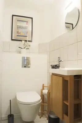 Salle de bains dans l'établissement Mulhouse En Douceur, Hypercentre de Mulhouse