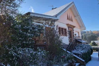 L'établissement Gite des Hauts Jardins en hiver