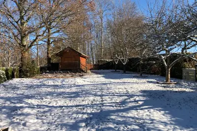 L'établissement Gite des Hauts Jardins en hiver