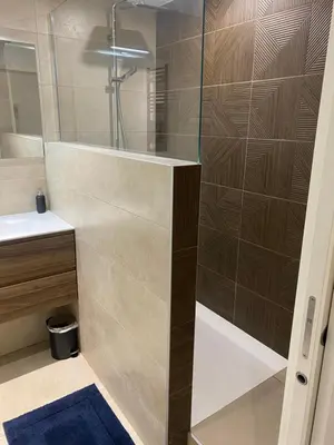 Salle de bains dans l'établissement Coco Room Colmar