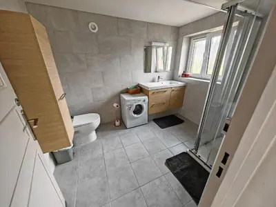 Salle de bains dans l'établissement Appartement 
