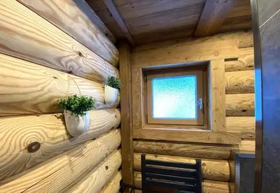 Plan de l'établissement L'OURSBLANC Chalet en rondins