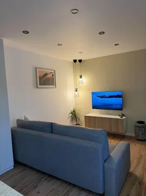 Coin salon dans l'établissement Bali suites - Basel / Dreilander