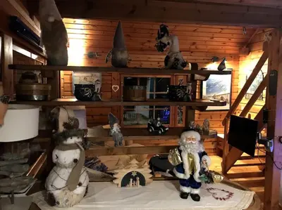 Plan de l'établissement véritable chalet finlandais