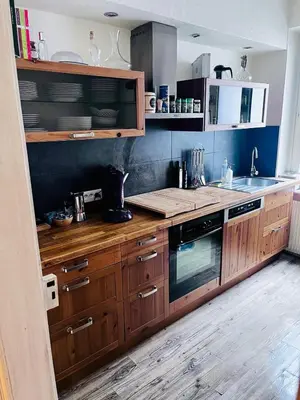 Cuisine ou kitchenette dans l'établissement 