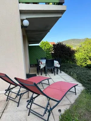 Paysage naturel près de la maison de vacances