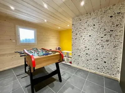 Plan de l'établissement CHALET LES 2 MARMOTTES 4 étoiles Bain nordique, Pétanque