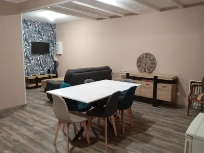 Coin salon dans l'établissement Le HOUX