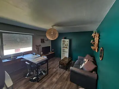 Coin salon dans l'établissement Petit appart Colmar - ingersheim