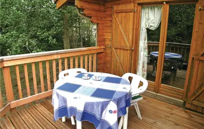 Balcon ou terrasse dans l'établissement Holiday Home Gotti - 08
