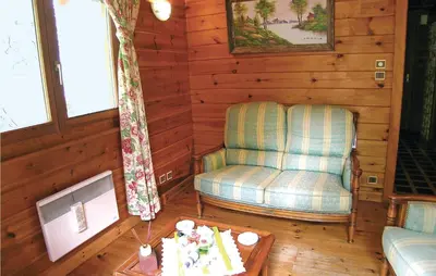 Coin salon dans l'établissement Holiday Home Gotti - 08