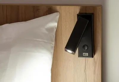Un ou plusieurs lits dans un hébergement de l'établissement B&B HOTEL Mulhouse Bâle Aéroport