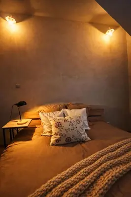 Coin salon dans l'établissement Mulhouse City Loft