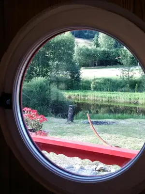 Jardin de l'établissement ROULOTTE DU PERE NOEL