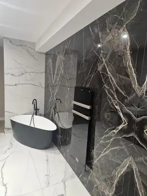 Salle de bains dans l'établissement Maison plain-pied pour 8 personnes