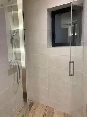 Salle de bains dans l'établissement Studio les Hirondelles - 2 personnes à Ribeauvillé