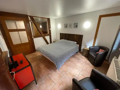 Un ou plusieurs lits dans un hébergement de l'établissement Apartment Cali Elina
