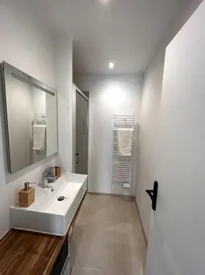Salle de bains dans l'établissement Appartement 4/6 personnes - Cornimont