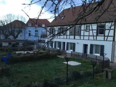 Jardin de l'établissement Studio côté jardin