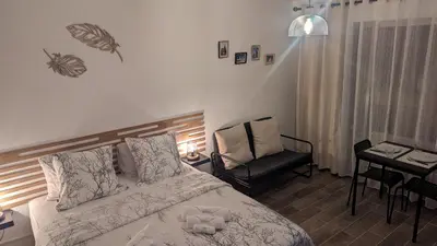 Coin salon dans l'établissement Escapade Mulhousienne