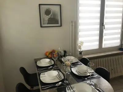 Plan de l'établissement Appartement des 3 pays. 2 mn de Bâle+ Free parking