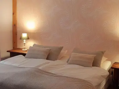 Un ou plusieurs lits dans un hébergement de l'établissement Apartment in Alsace near Europa-Park