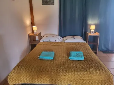 Un ou plusieurs lits dans un hébergement de l'établissement Le GITE Du MEIERHOF