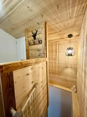Plan de l'établissement Chalet du Pré - Sauna, terrasse et grand jardin