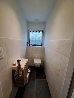 Salle de bains dans l'établissement Chez Eve&Bruno