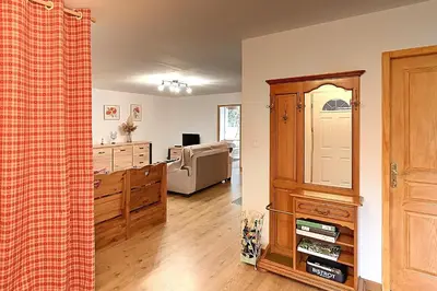 Télévision ou salle de divertissement dans l'établissement La Perle de Xonrupt - Appt vue montagne