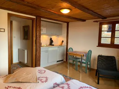 Cuisine ou kitchenette dans l'établissement CHEZ SUZEL