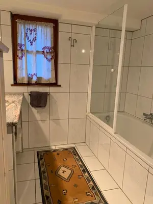Salle de bains dans l'établissement CHEZ SUZEL
