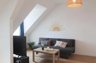 Coin salon dans l'établissement LE SUNNY, Mulhouse centre