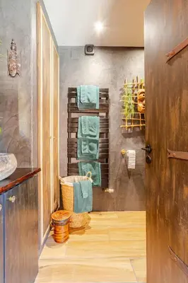 Salle de bains dans l'établissement Dormir Chez les Pirates charme & confort à 10 min de Colmar