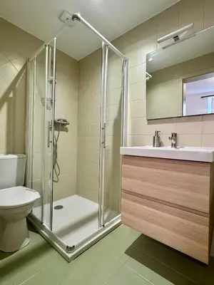 Salle de bains dans l'établissement La Chambre Passionnée