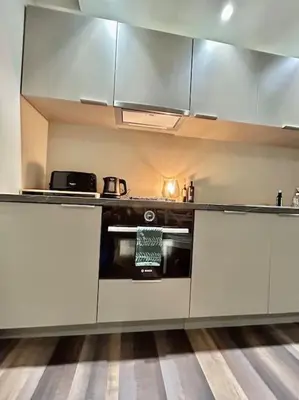 Cuisine ou kitchenette dans l'établissement Antica Stazione