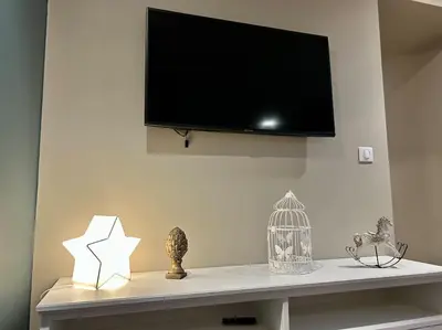 Télévision ou salle de divertissement dans l'établissement Antica Stazione