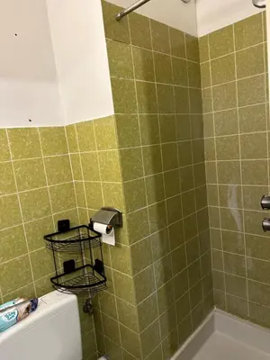Salle de bains dans l'établissement Magnifique studio avec Netflix