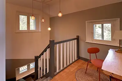 Plan de l'établissement Le Chemin des Cerisiers - Maison vue montagne