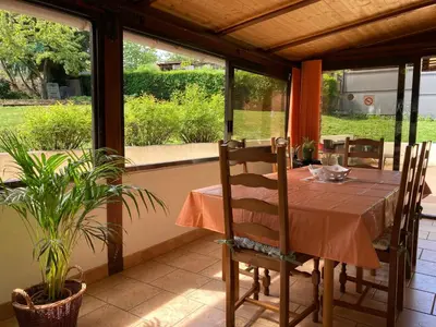 Jardin de l'établissement Gîte 